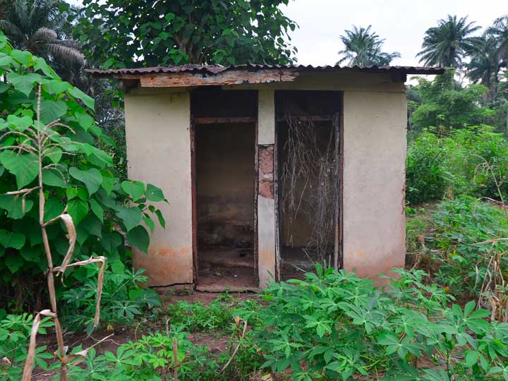 Toilet block